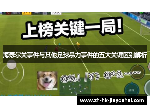 海瑟尔关事件与其他足球暴力事件的五大关键区别解析 海瑟尔关事件与其他足球暴力事件的五大关键区别解析